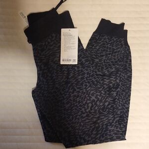 Lululemon Athletica Black and Gray Track Pants